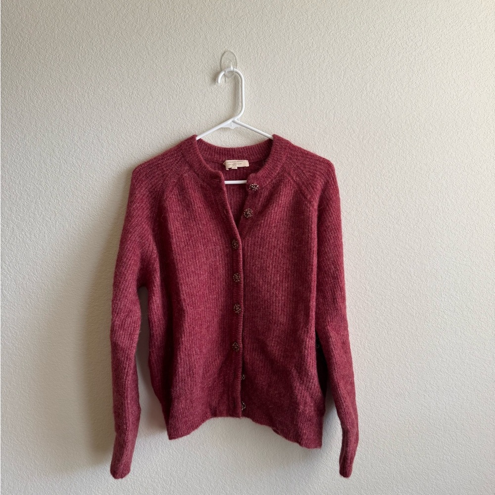 Sezane Othello Jumper in Rosewood - Picture 3 of 7
